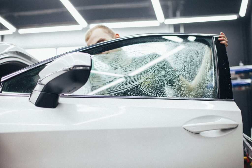 Тонирование передних стекол на Lexus RX